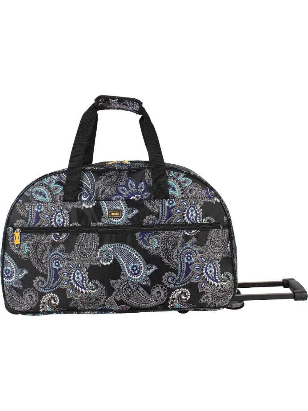 Lightweight 22" Duffel Bag - Stylish Weekender Suitcase with Rolling Wheels